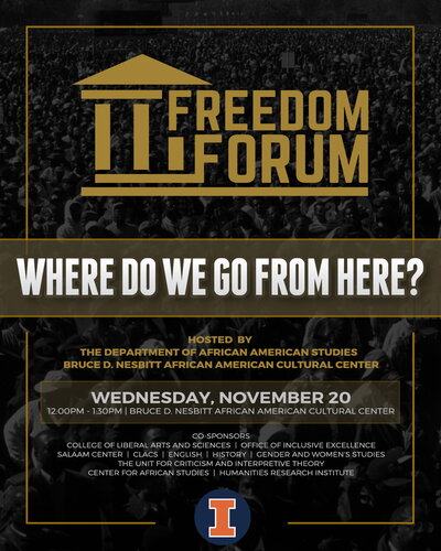 Freedom Forum flyer