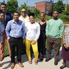 student interns with Dr. Conwill